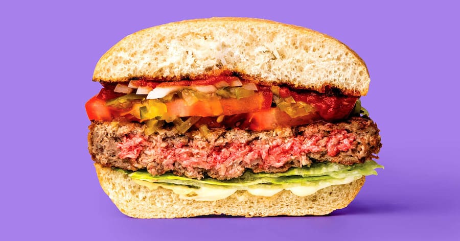 Veganer Burger