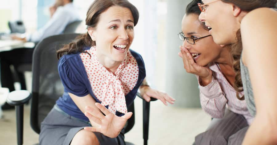 Privates und Arbeit vermischen