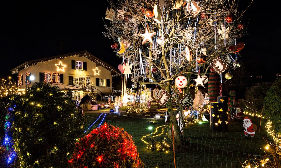 Beleuchtung im Stegmattquartier
