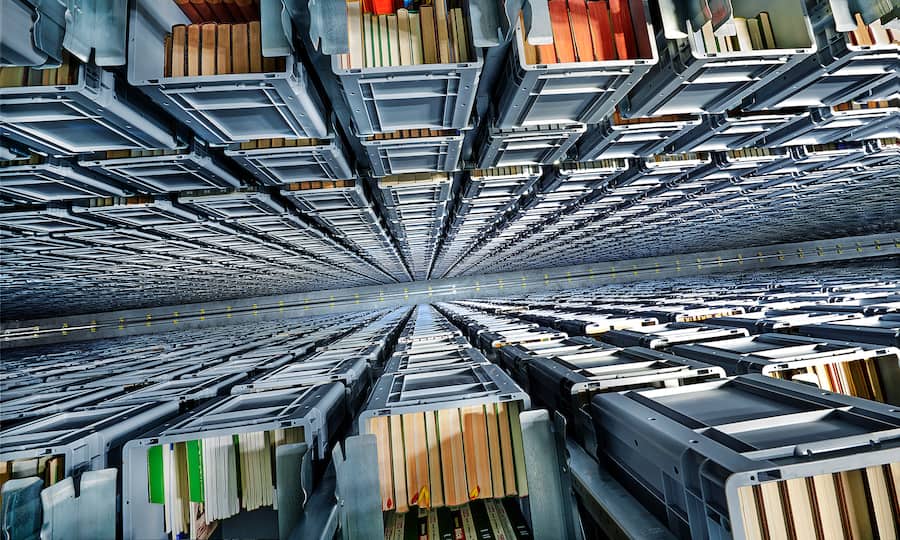 Speicherbibliothek, Büron