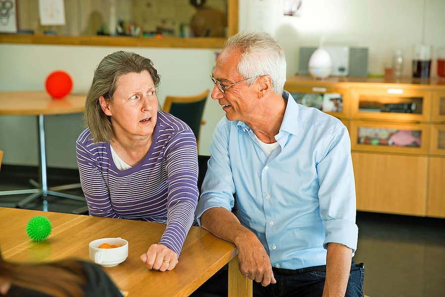 Robert Briner und seine an Demenz erkrankte Frau Elisabeth