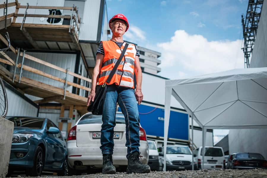 Christa Suter von der Unia