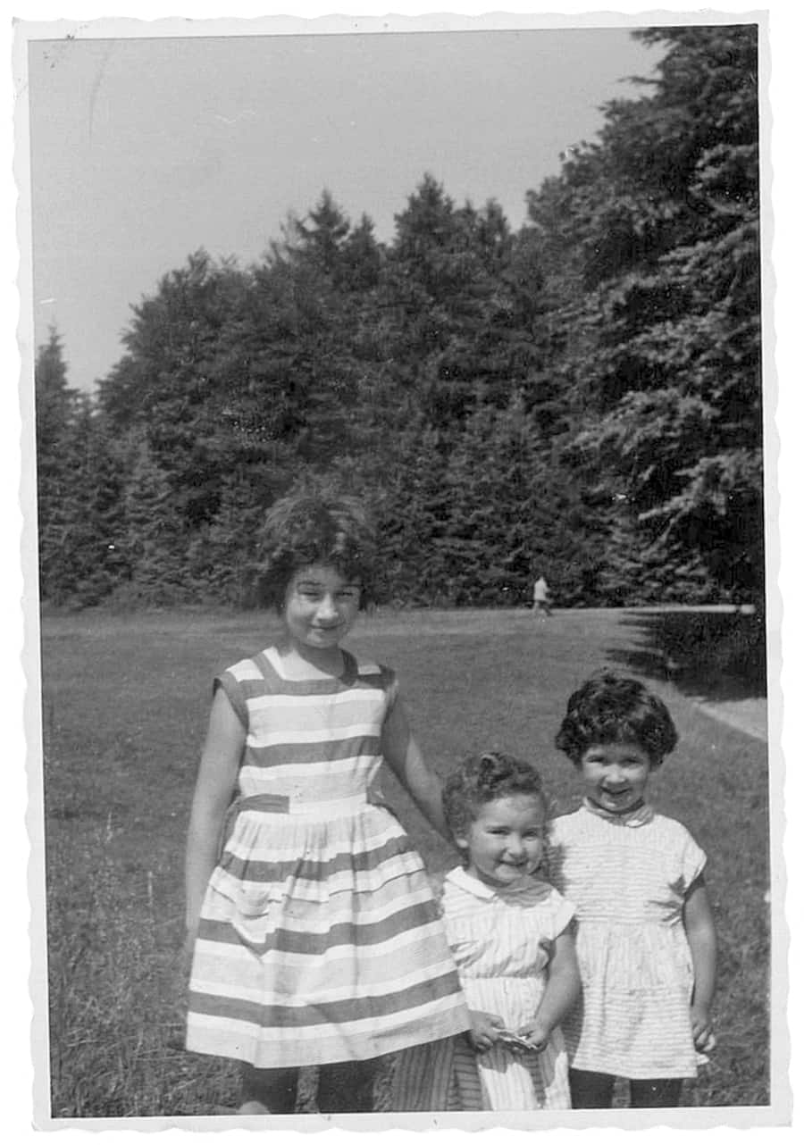 Die Geschwister Daniela, Franca und Marina Donati auf dem Pfannenstiel