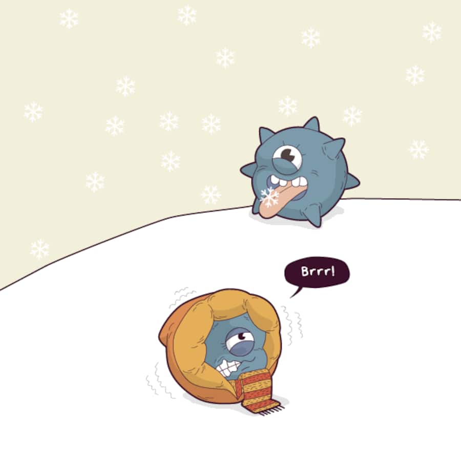 Viren mit Hüllen sind empfindlicher