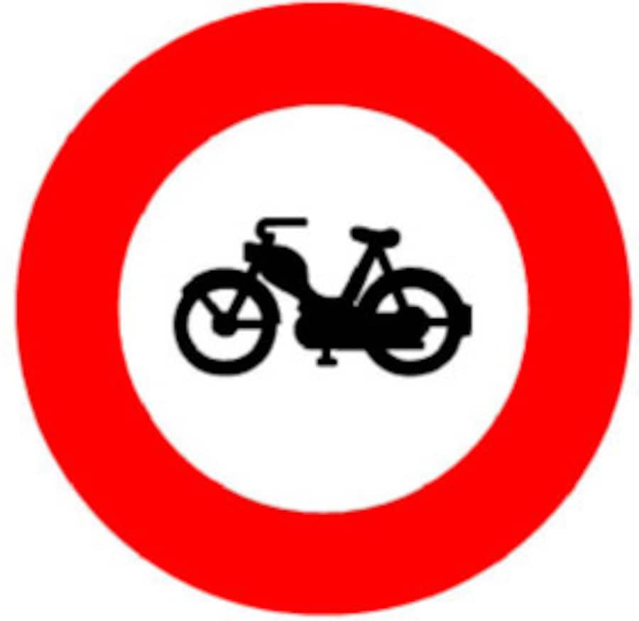 Verbot für Motorfahrräder