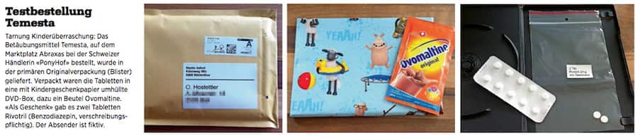 Testbestellung: Temesta
