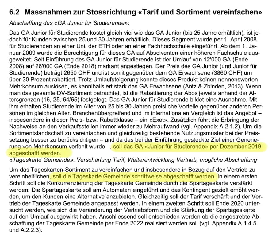 Ein Auszug aus dem internen Papier von CH-Direct