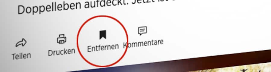 So sieht ein auf beobachter.ch gemerkter Artikel aus