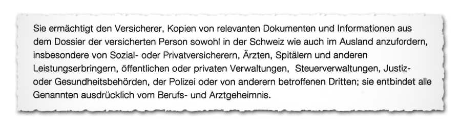 Diese Vollmacht verlangte die Groupe Mutuel