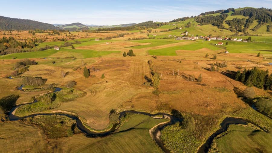 Hochebene zwischen Rothenturm und Biberbrugg