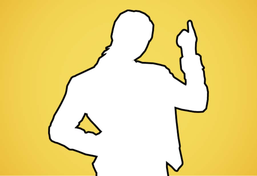 Illustration: Frau hält Zeigfinger in die Luft