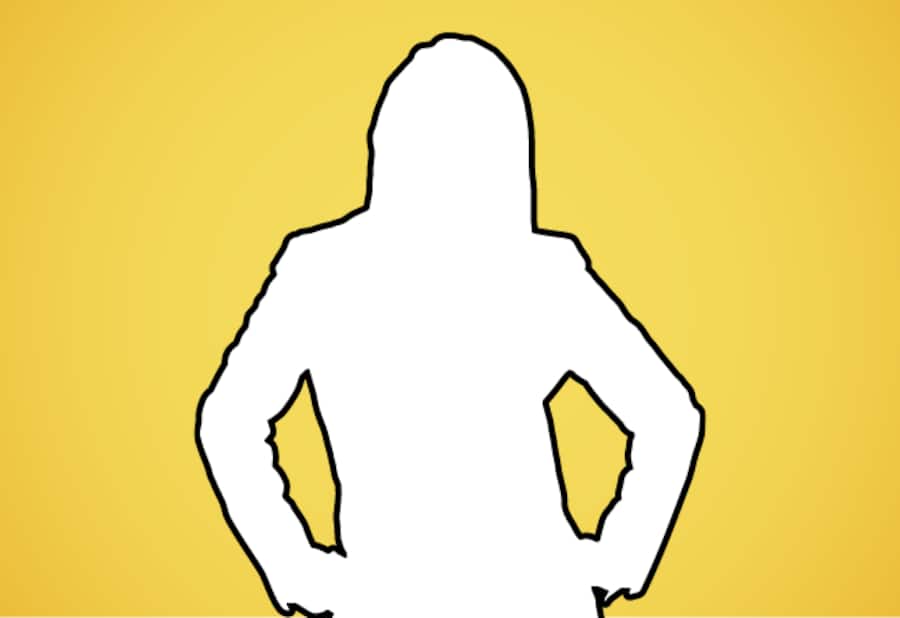 Illustration: Frau stützt Hände auf Hüfte ab