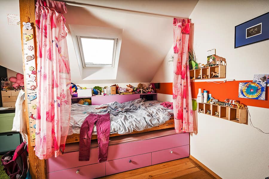 Das verlassene Kinderzimmer von Moara