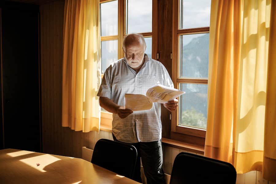 Andreas Imstepf, Gemeindepräsident Zeneggen