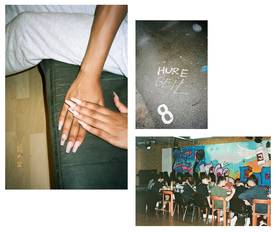 Szenen aus dem Jugendtreff «Villa Ritter» in Biel