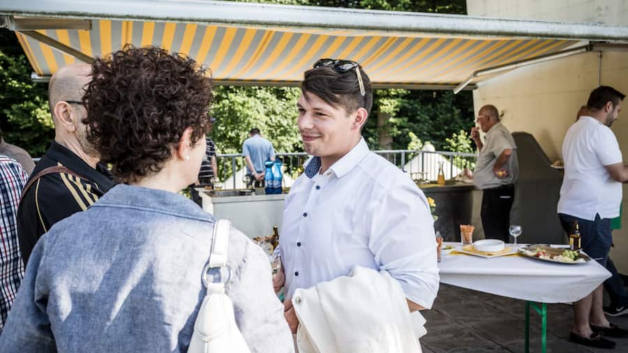 Der Gönnerapéro steigt jeweils vor dem letzten Heimspiel der Saison.