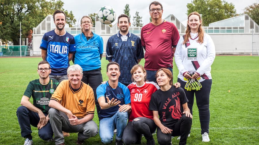 STADION UTO, ZUERICH, 03.10.2017 - Der FC Beobachter in Mannschafsaufstellung im Stadion Uto. PHOTO BY PASCAL MORA