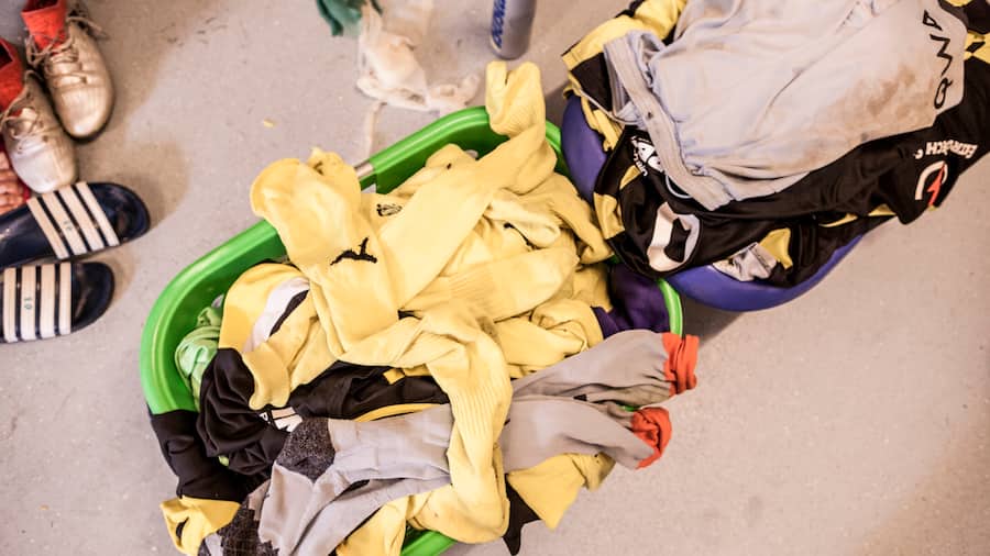 EMMENBRUECKE, 10.06.2017 - Waesche der 1. Mannschaft des FC Emmenbruecke. PHOTO BY PASCAL MORA