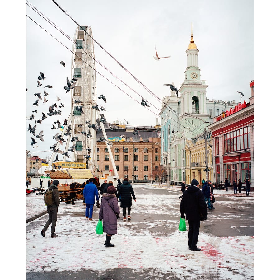 Der Kontraktowa-Platz in Kiew
