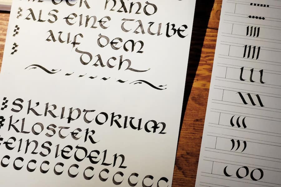 Skriptorium Kloster Einsiedeln
