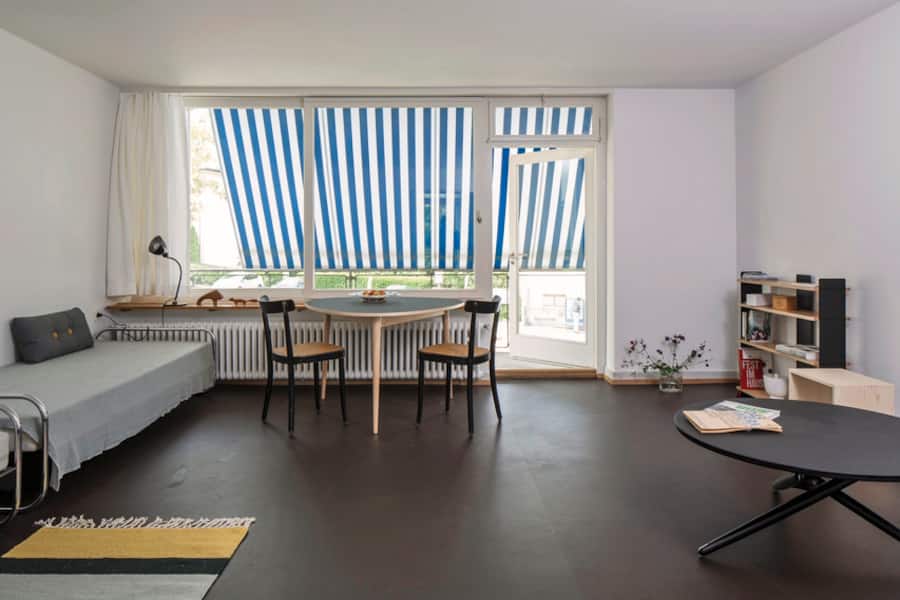 91 Jahre alt und doch zeitgemäss: eine Einzimmerwohnung in der Siedlung Neubühl in Zürich-Wollishofen