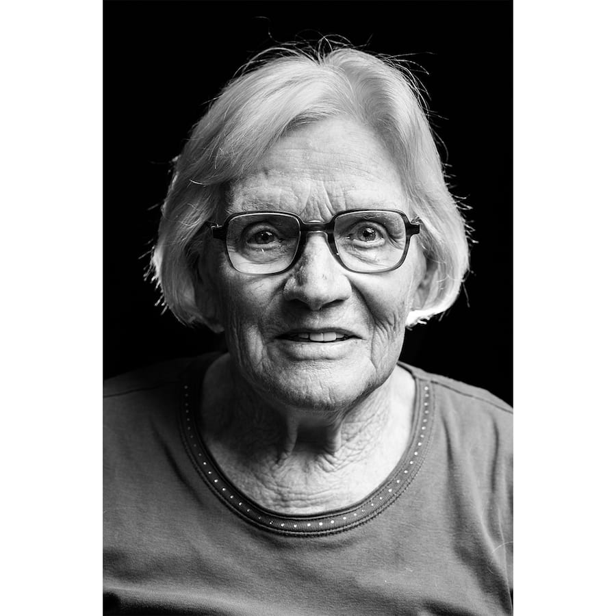 Paula Ammann lebt im Alters- und Pflegeheim Biberzelten in Lachen SZ. Früher war sie Hausfrau.