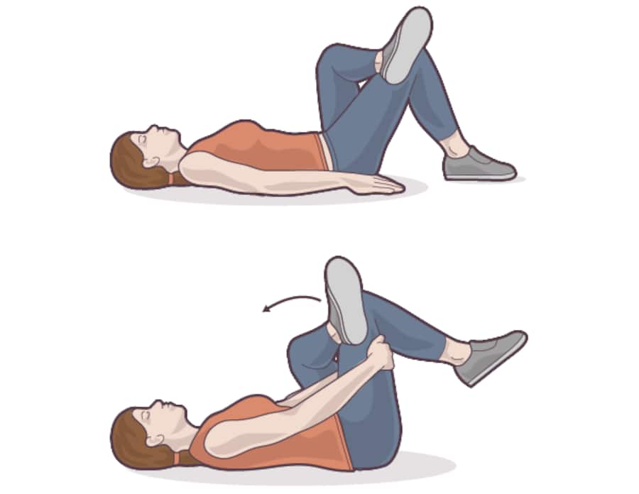 Piriformis-Muskel dehnen: Übung für Anfänger