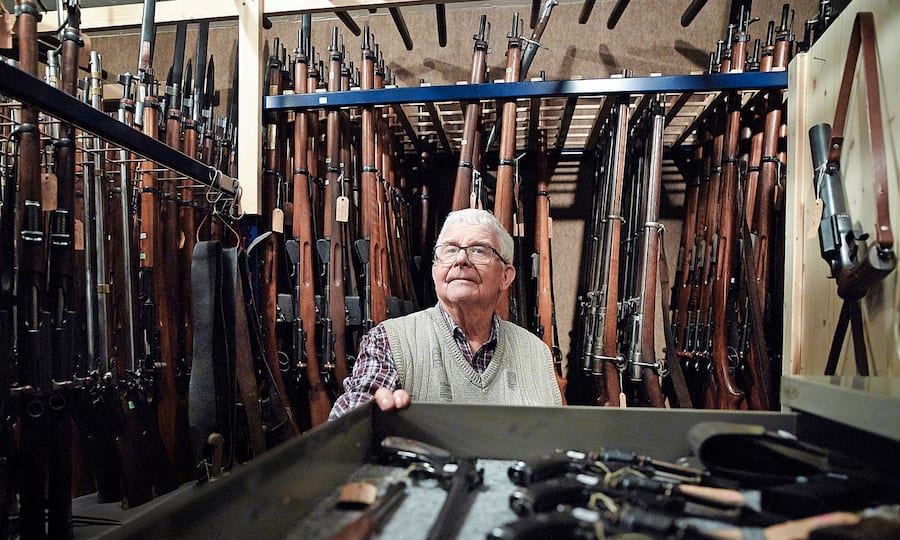 Robert Sonderegger, Waffensammler