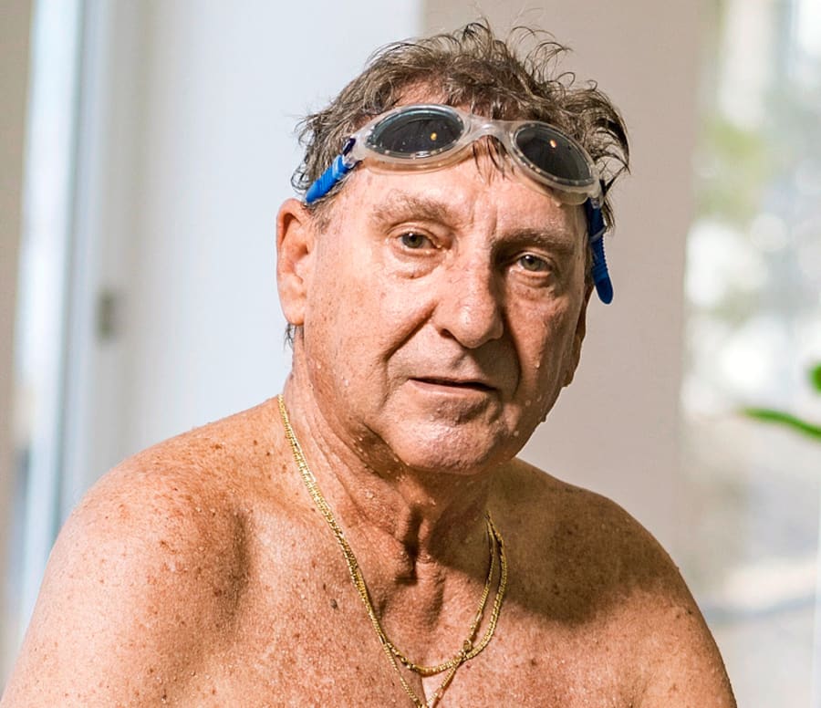 Ruedi Riebli nach der Herztransplantation