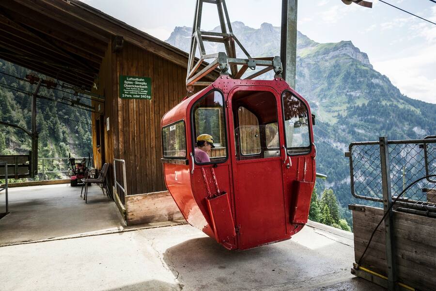 Kleinseilbahn Fell–Spis
