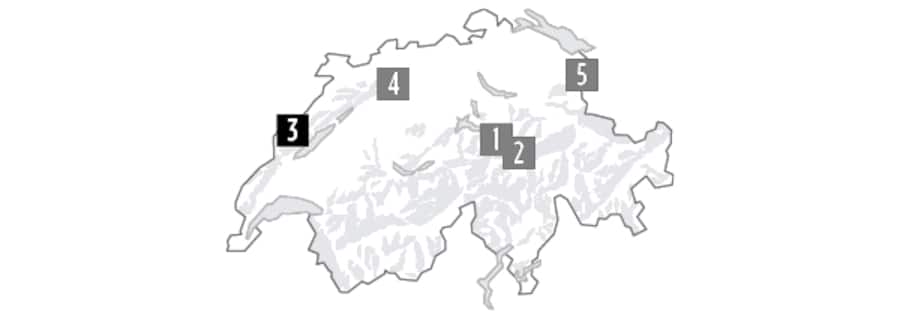 Wanderung: Les petites Fugues, Baulmes VD