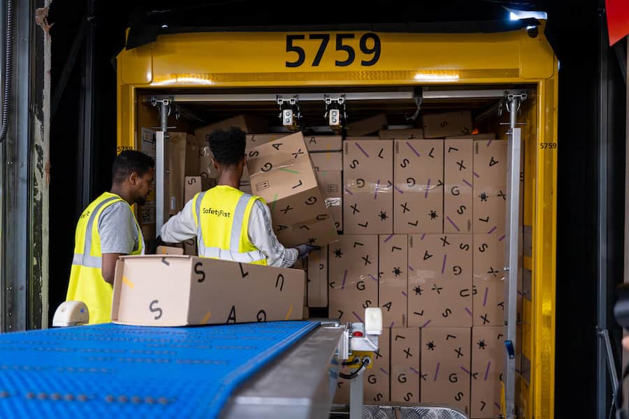 Zentrallager in Wohlen/AG von Digitec/Galaxus