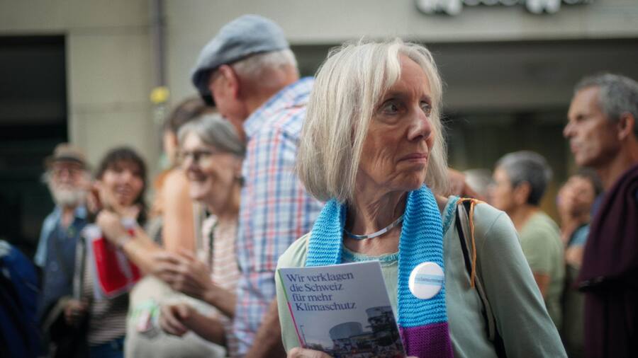 Rosmarie Wydler-Wälti im Film «Trop Chaud»