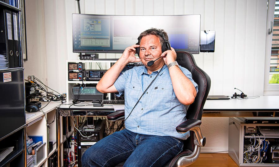 Wolfgang Sidler, Amateurfunker